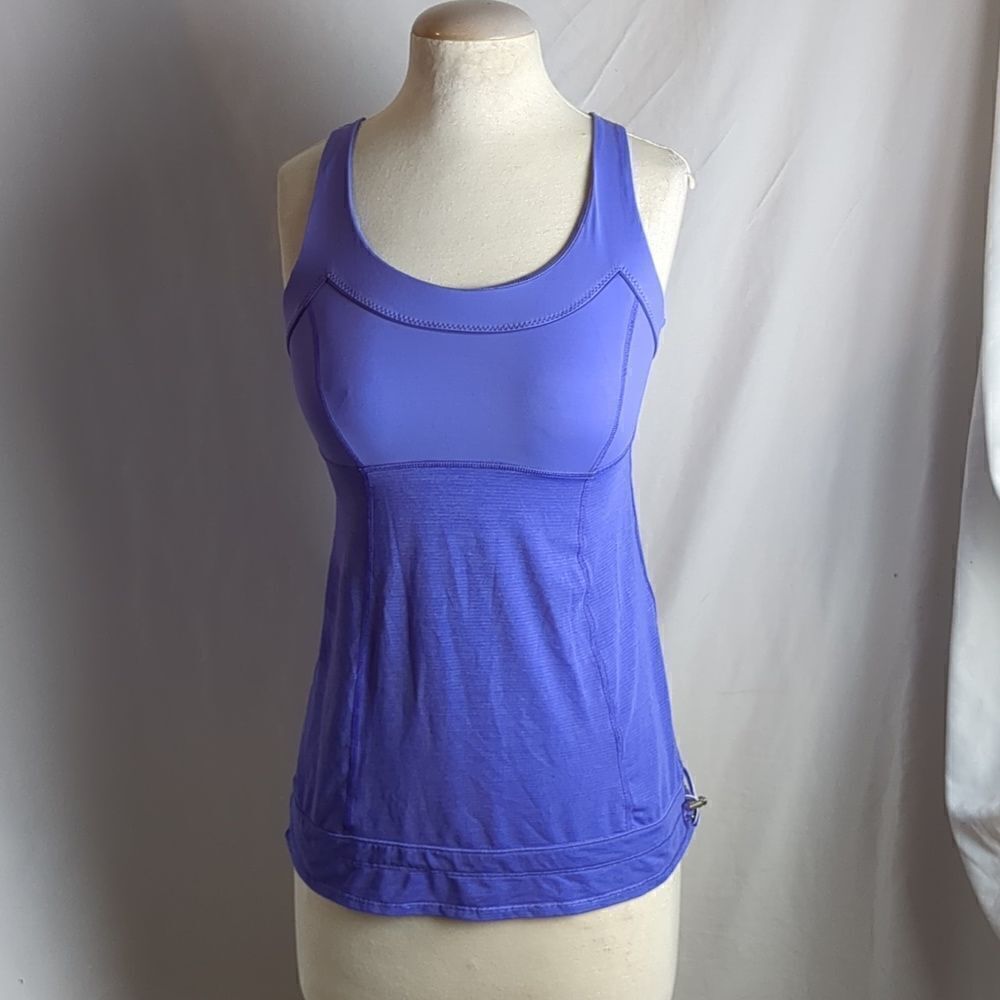 Lululemon Women Active Purple Tank Top